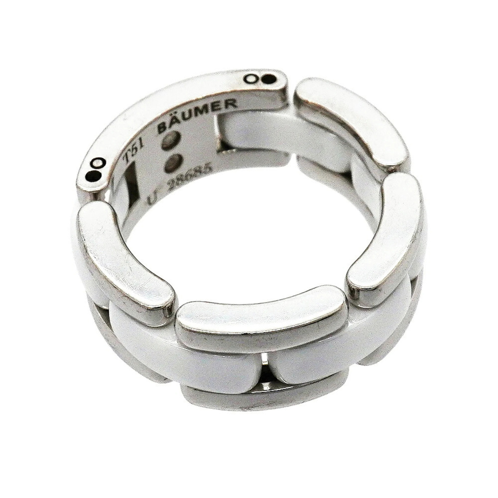 CHANEL 18k Silver Ring